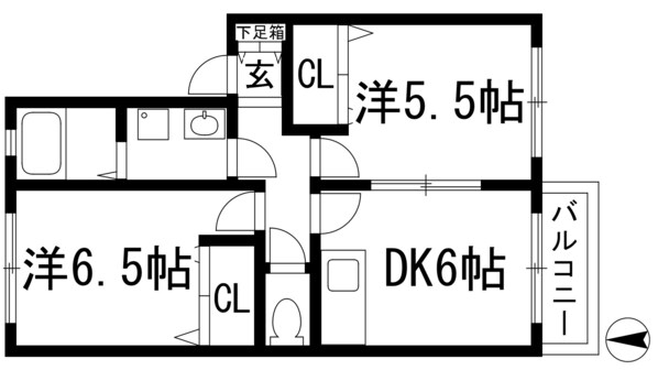 紅葉ガ丘フォーテック2の物件間取画像